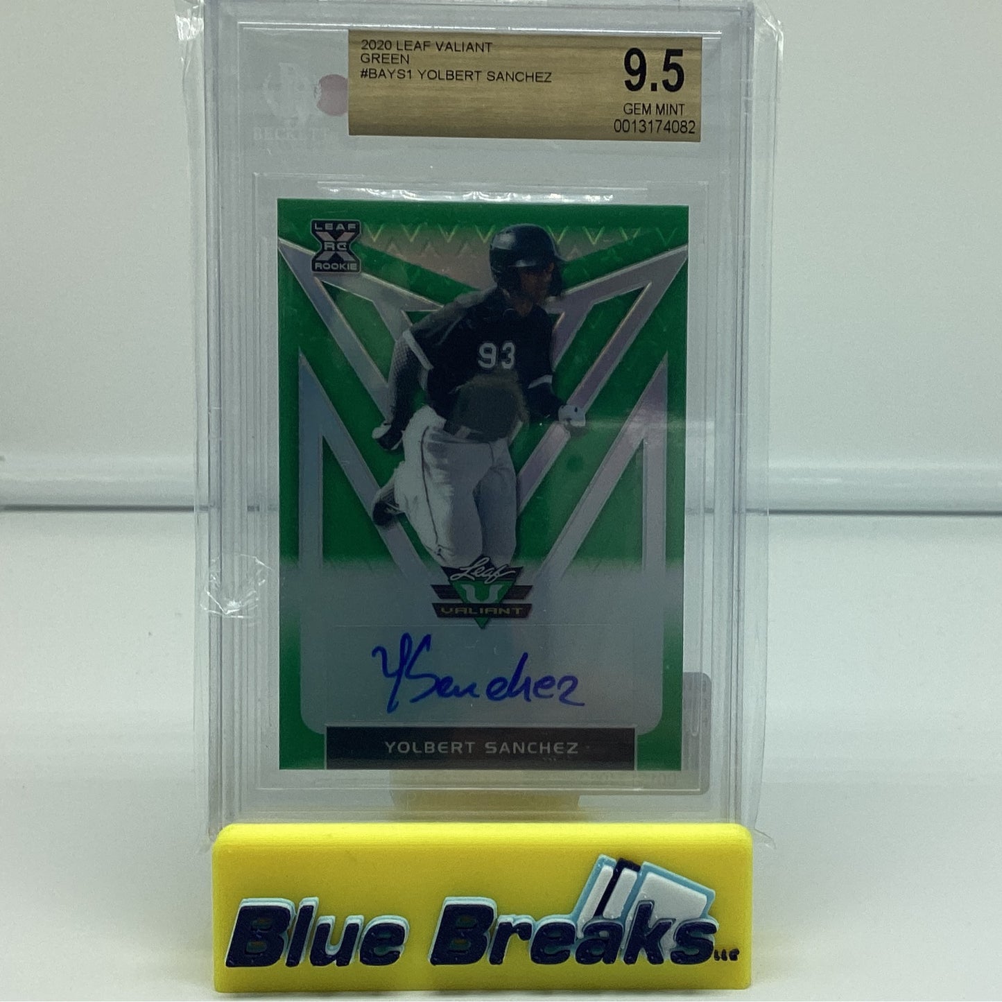 2020 Leaf Valiant - Yolbert Sanchex