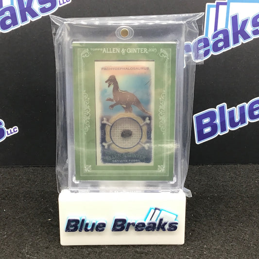 2023 - Topps - Allen & Ginter - Pachycephalosaurus - Relic - Genuine Fossil - 8/20