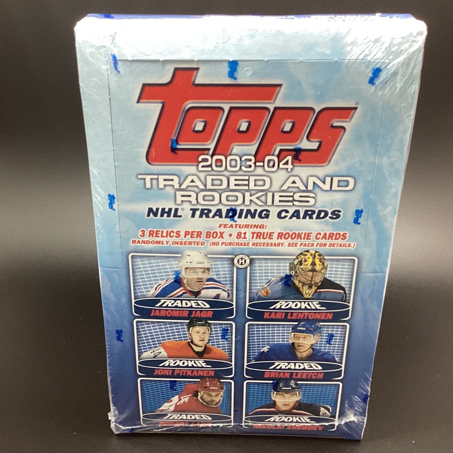 2003-2004 Topps Traded and Rookies NHL Trading Cards