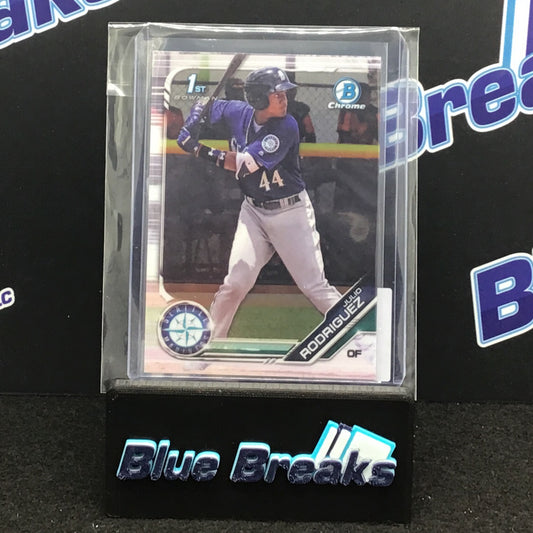 2022 Bowman Chrome 1st Bowman Julio Rodriguez #BCP-33 Mariners