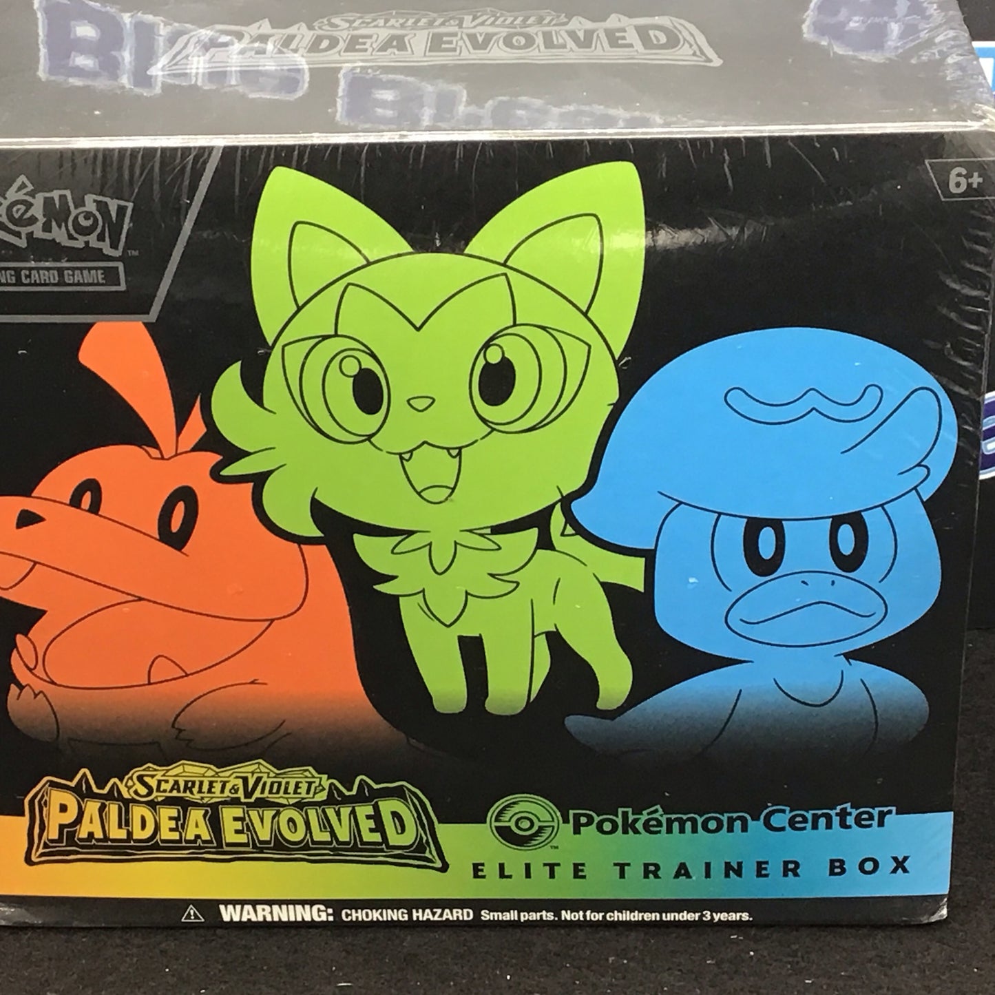 Pokémon Scarlet & Violet Paldea Evolved Pokémon Center ETB