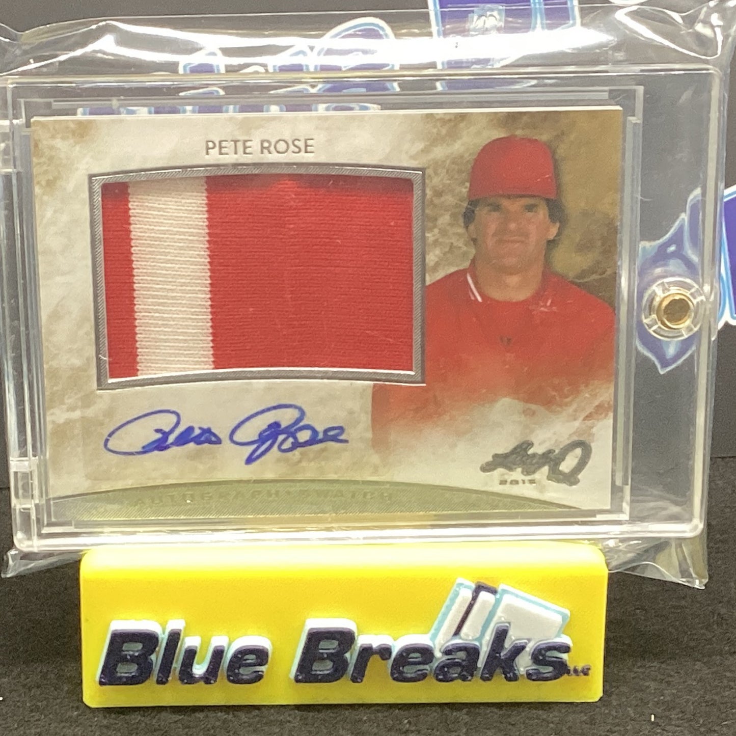 2015 Leaf - Pete Rose Auto & Relic