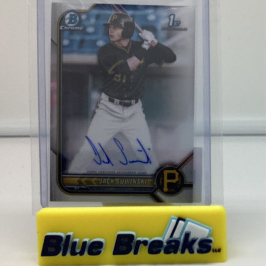 2022 Bowman Chrome - Jack Suwinski