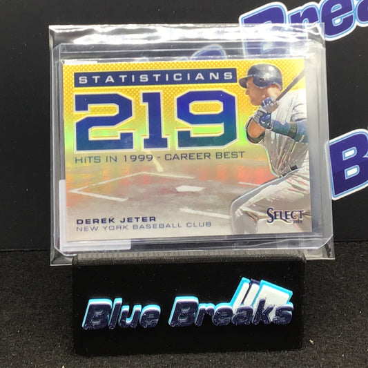 2013 Panini Select Statisticians 219 Derek Jeter 25/25 #ST4 Yankees