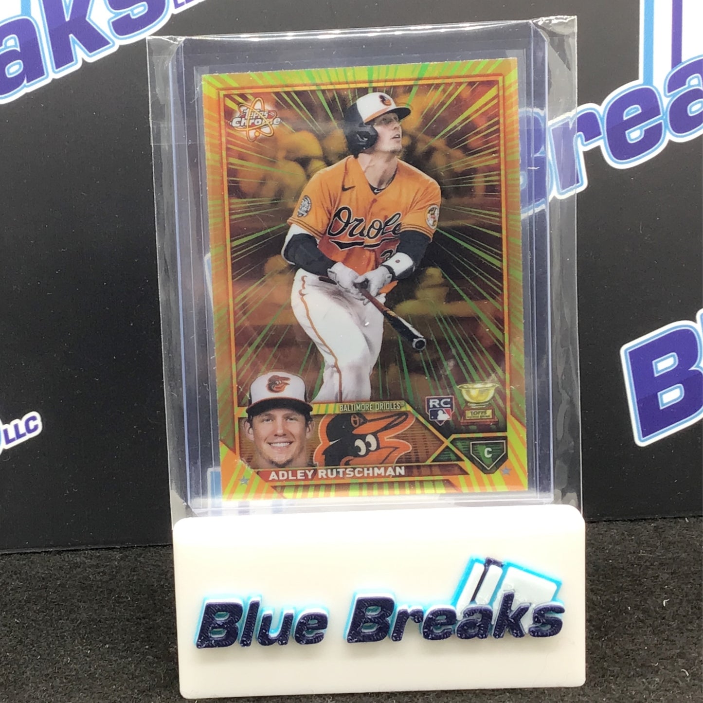 2023 Topps - Adley Rutschman - Radiating Rookies - RR-1 - Baltimore Orioles