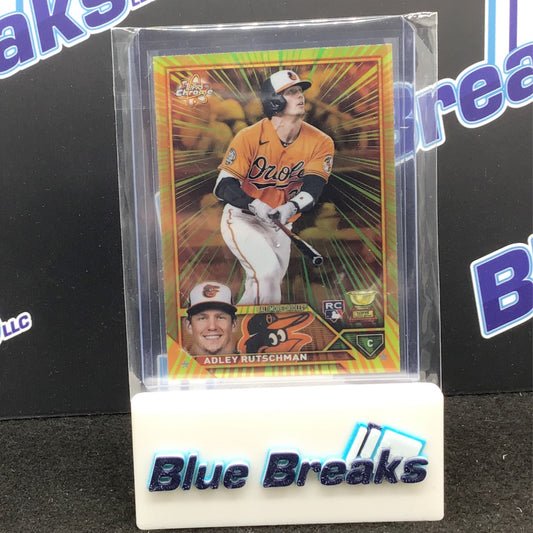 2023 Topps - Adley Rutschman - Radiating Rookies - RR-1 - Baltimore Orioles