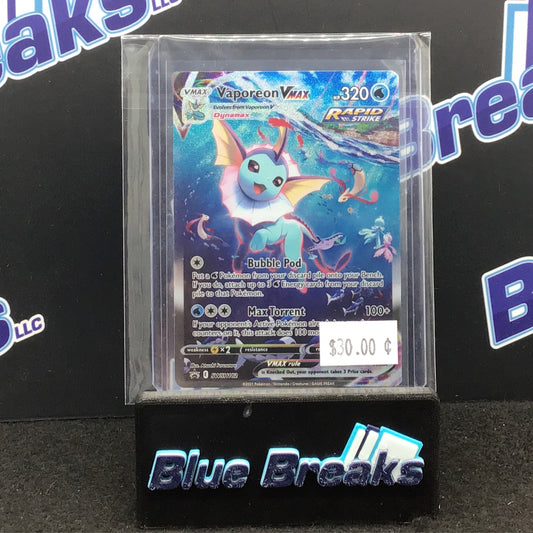 Pokémon - Vaporeon Vmax - SWSH182 - Full Art