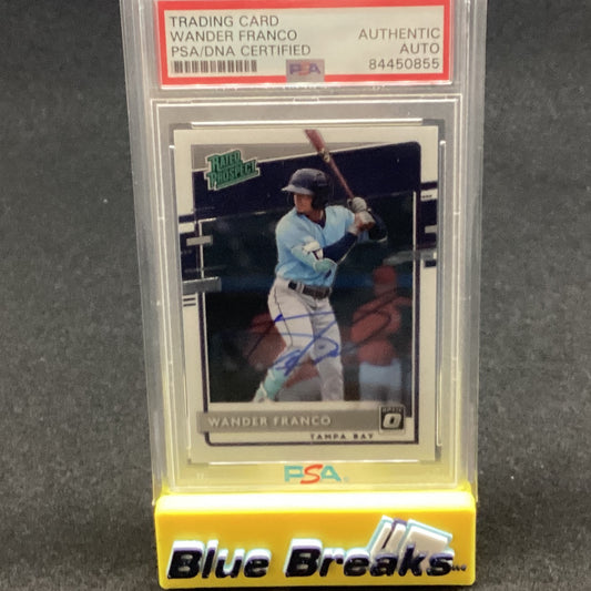 2020 Donruss Optic - Wander Franco Authentic Auto