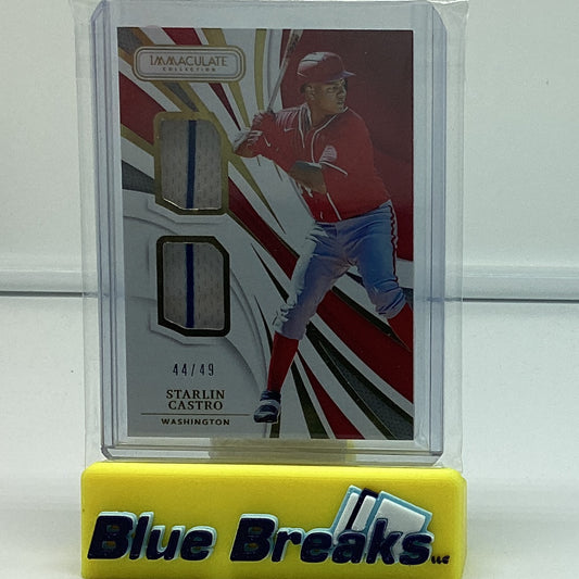 2021 Immaculate - Starlin Castro 44/49