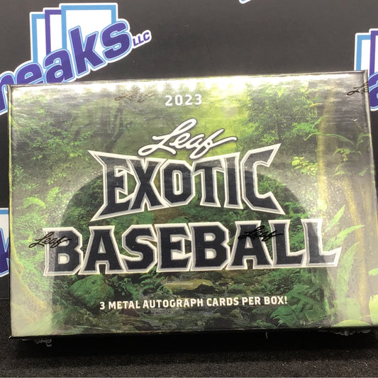 2023 Leaf Exotic Baseball