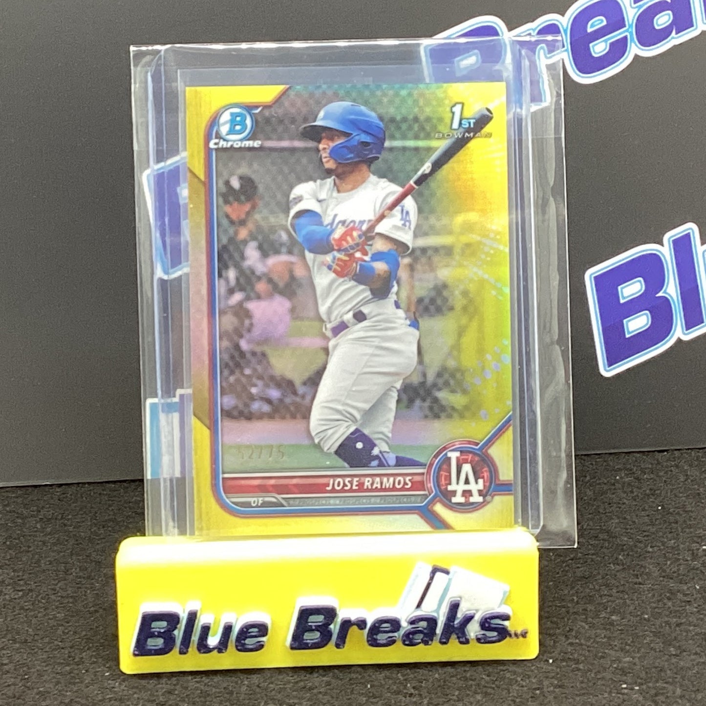 2022 Bowman Chrome 1st - Jose Ramos 52/75