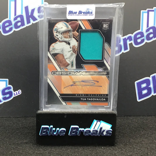 2020 Panini - Obsidian - Tua Tagovailoa - Orange - 53/75 - Miami Dolphins