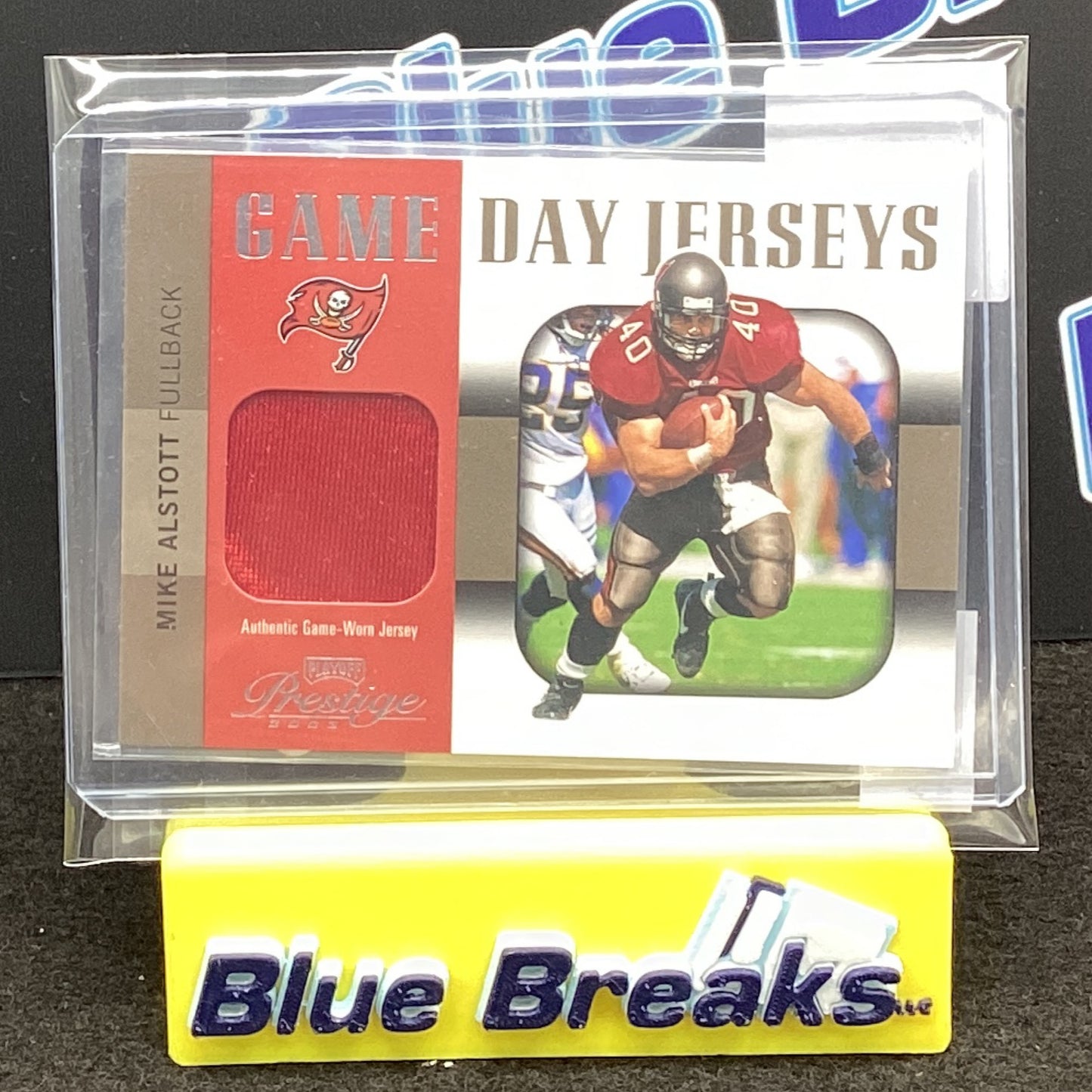 2003 Playoff Prestige Game Day Jerseys Mike Alstott #GDJ-13