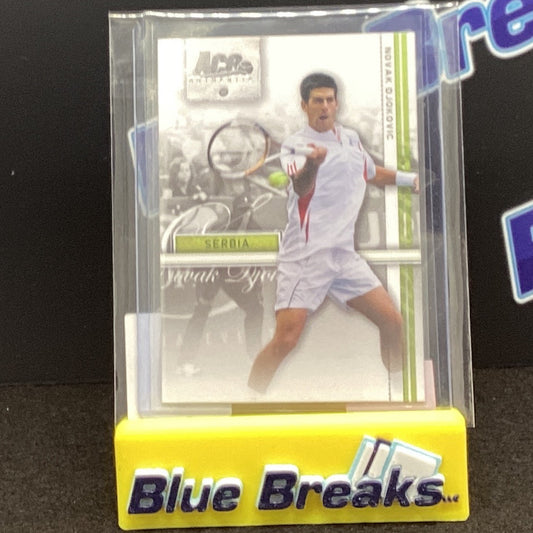 2007 Ace Authentic Straight Sets Novak Djokovic
