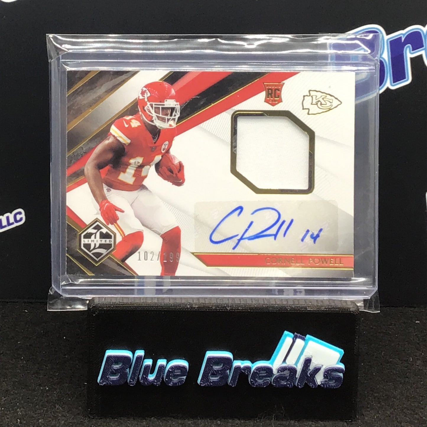 2021 Panini - Limited - Cornell Powell - Kansas City Chiefs - 102/199 - Auto - 140