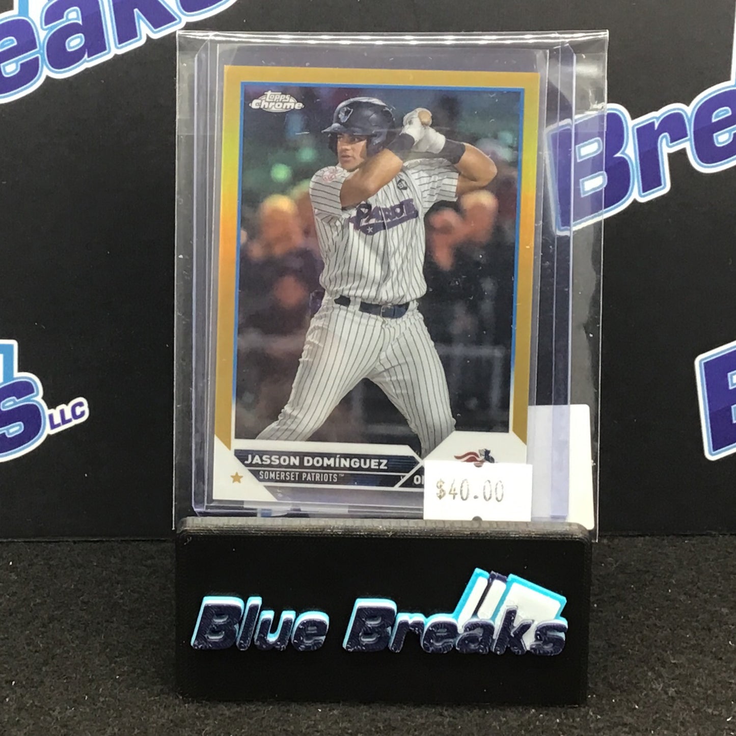 2023 Topps Chrome Gold Jasson Dominguez 16/50 #PDC-121 Yankees