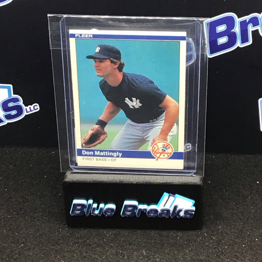 1984 Fleer Don Mattingly #131 Yankees
