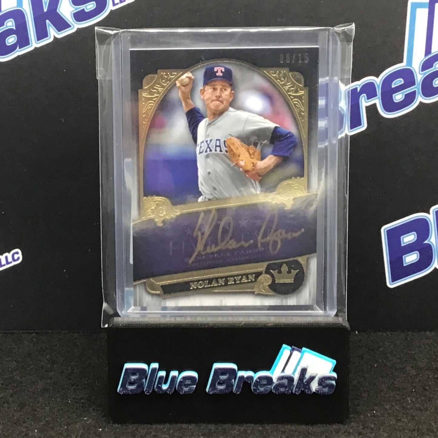2022 Five Star - Nolan Ryan - Texas Rangers - Gold Autograph - 6/15 - #BR-NR