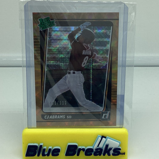 2021 Donruss - CJ Abrams 409/999