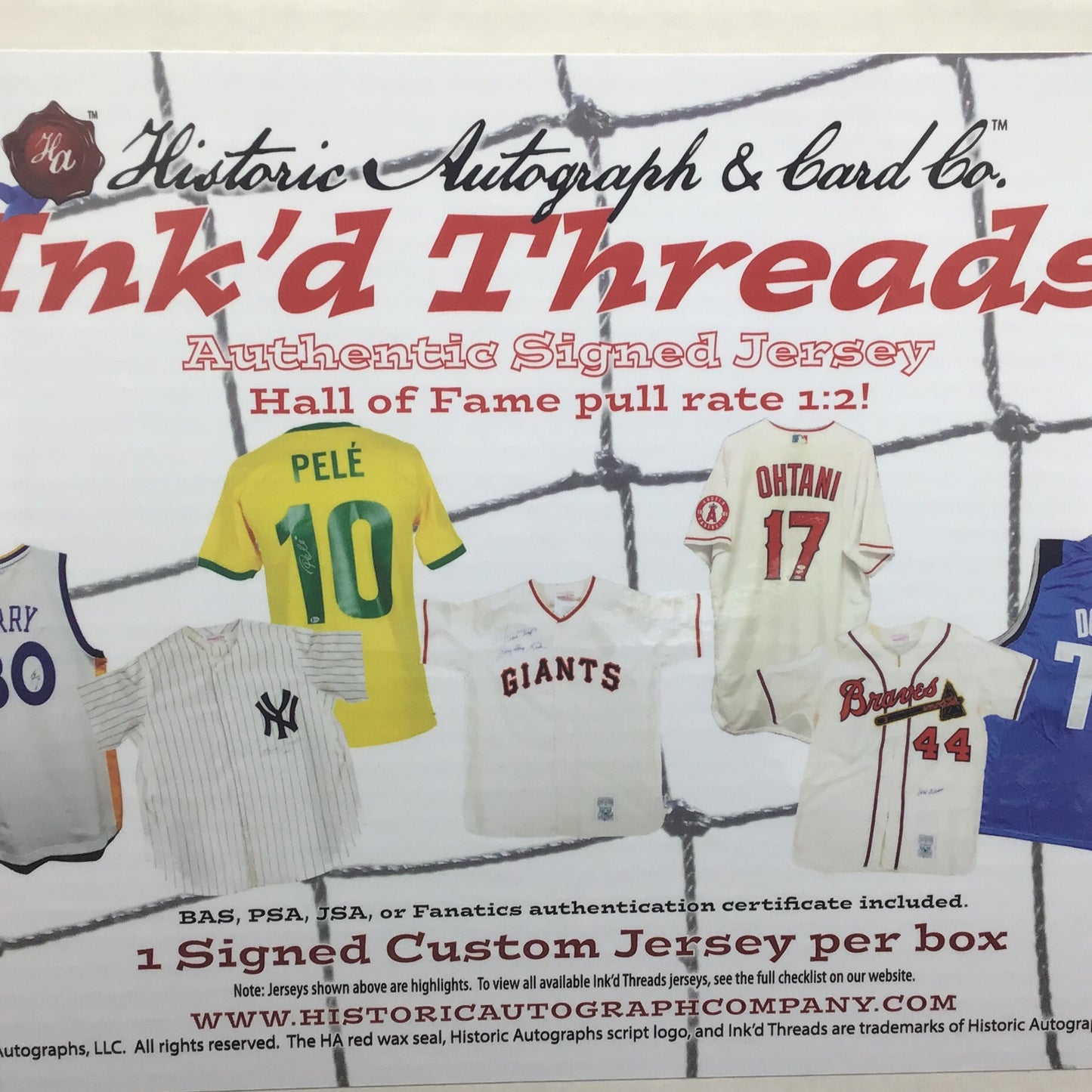 Historic autograph ink’s threads
