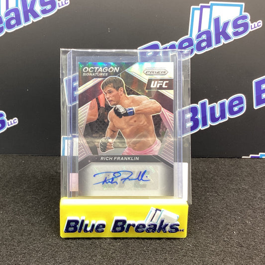 2021 Prizm UFC - Rich Franklin auto Silver #OS-RFK