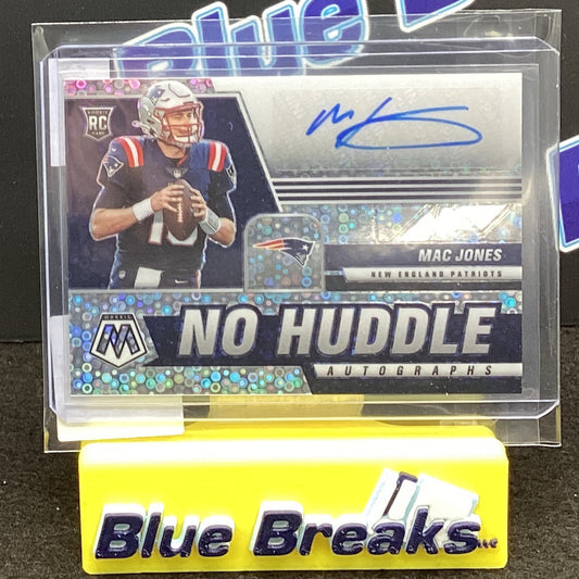 2021 Panini Mosaic No Huddle Autographs Mac Jones #ANH-MJ