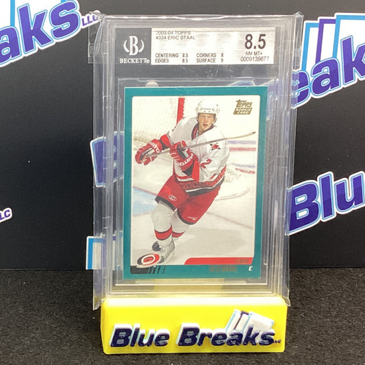 2003-04 Topps - Eric Staal BGS 8.5