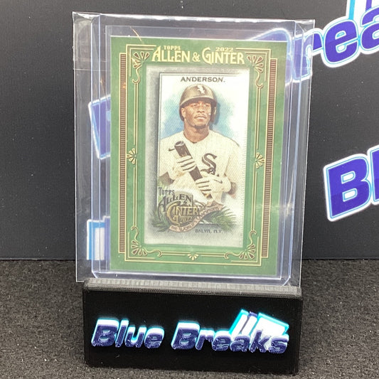 2022 Allen & Ginter Tim Anderson Silk 07/10 White Sox