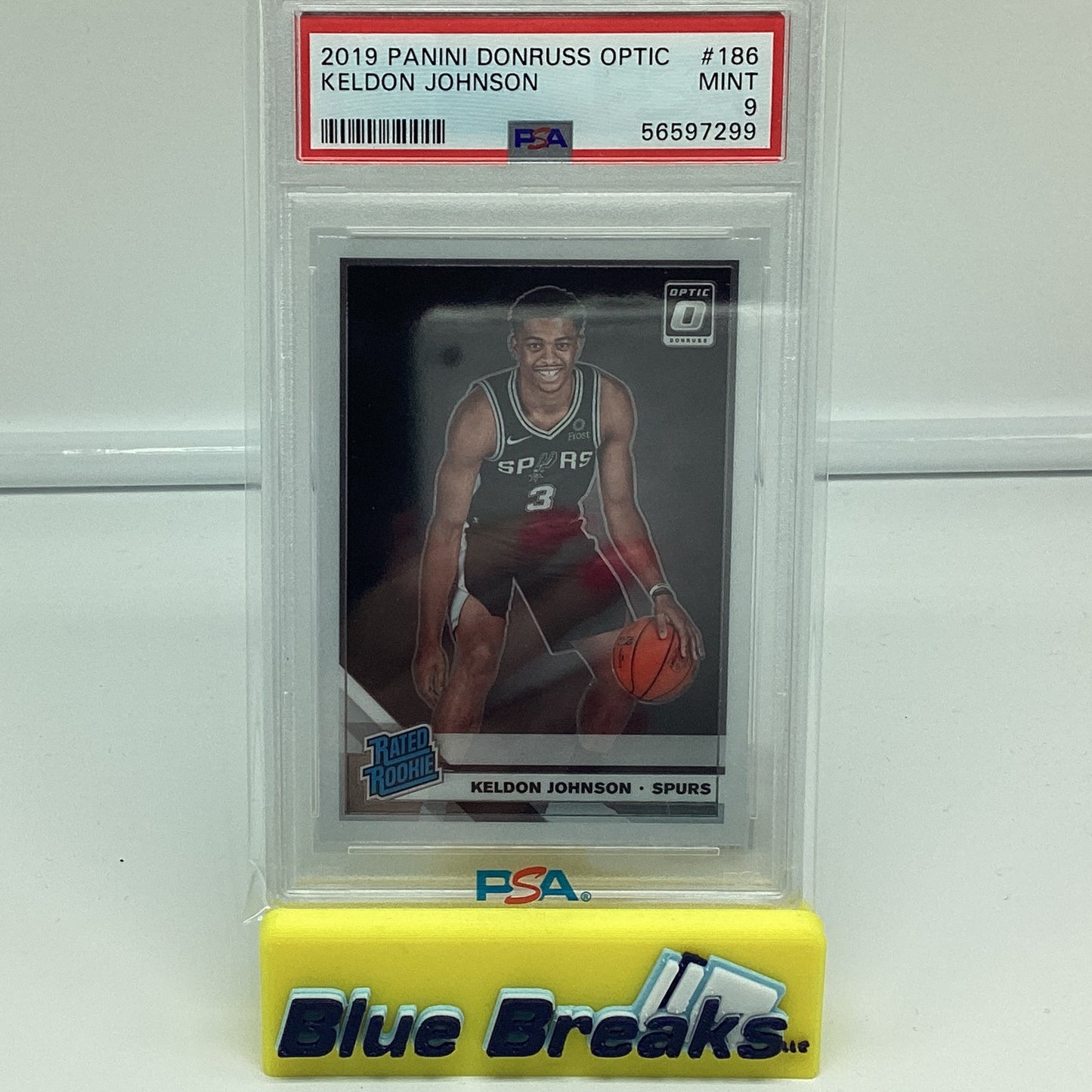 2019 Donruss Optic - Keldon Johnson Mt 9