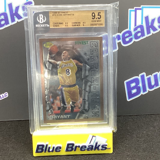1996-97 Finest - Kobe Bryant #74 - 9.5