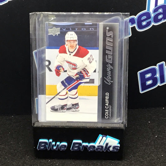 2021-22 Upper Deck Series 1 Young Guns Gole Caufield #201 Canadiens