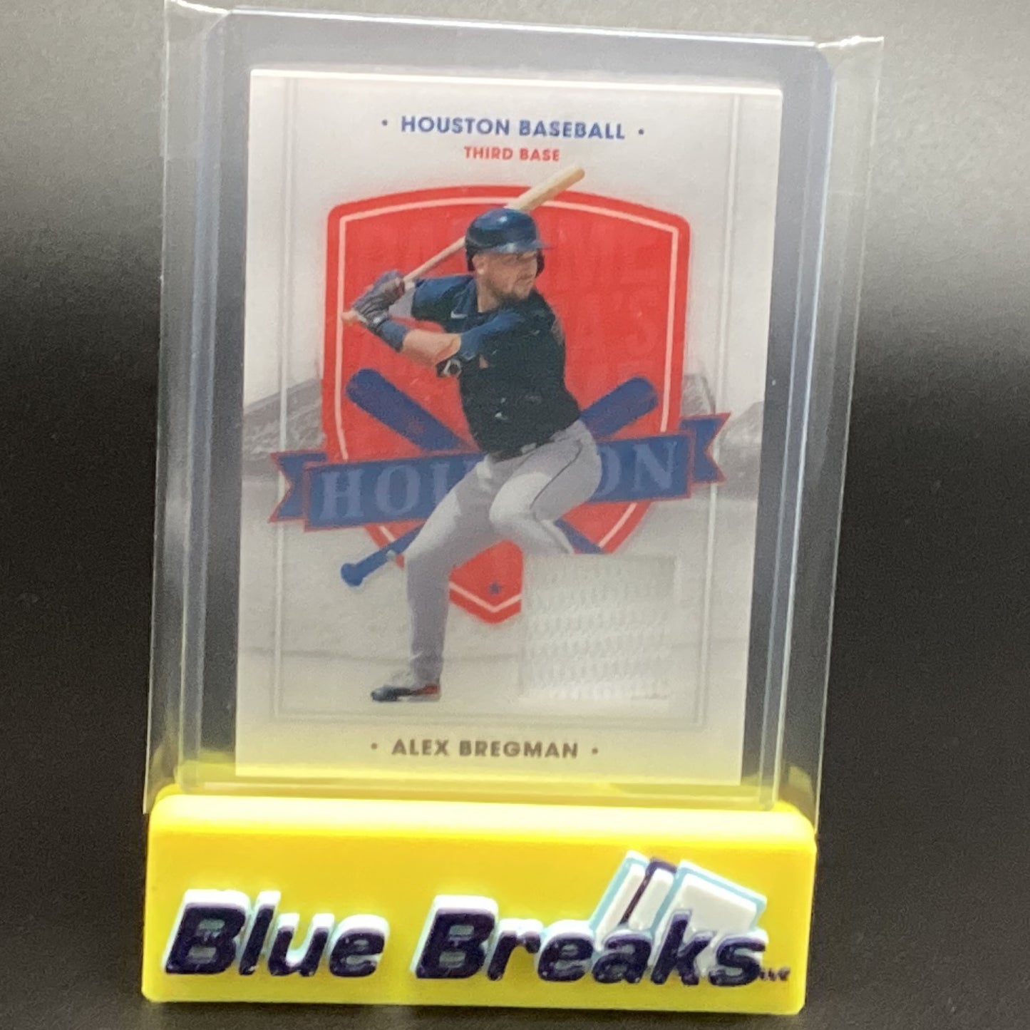 2021 Panini Chronicles America's Pastime Alex Bregman relic No 12