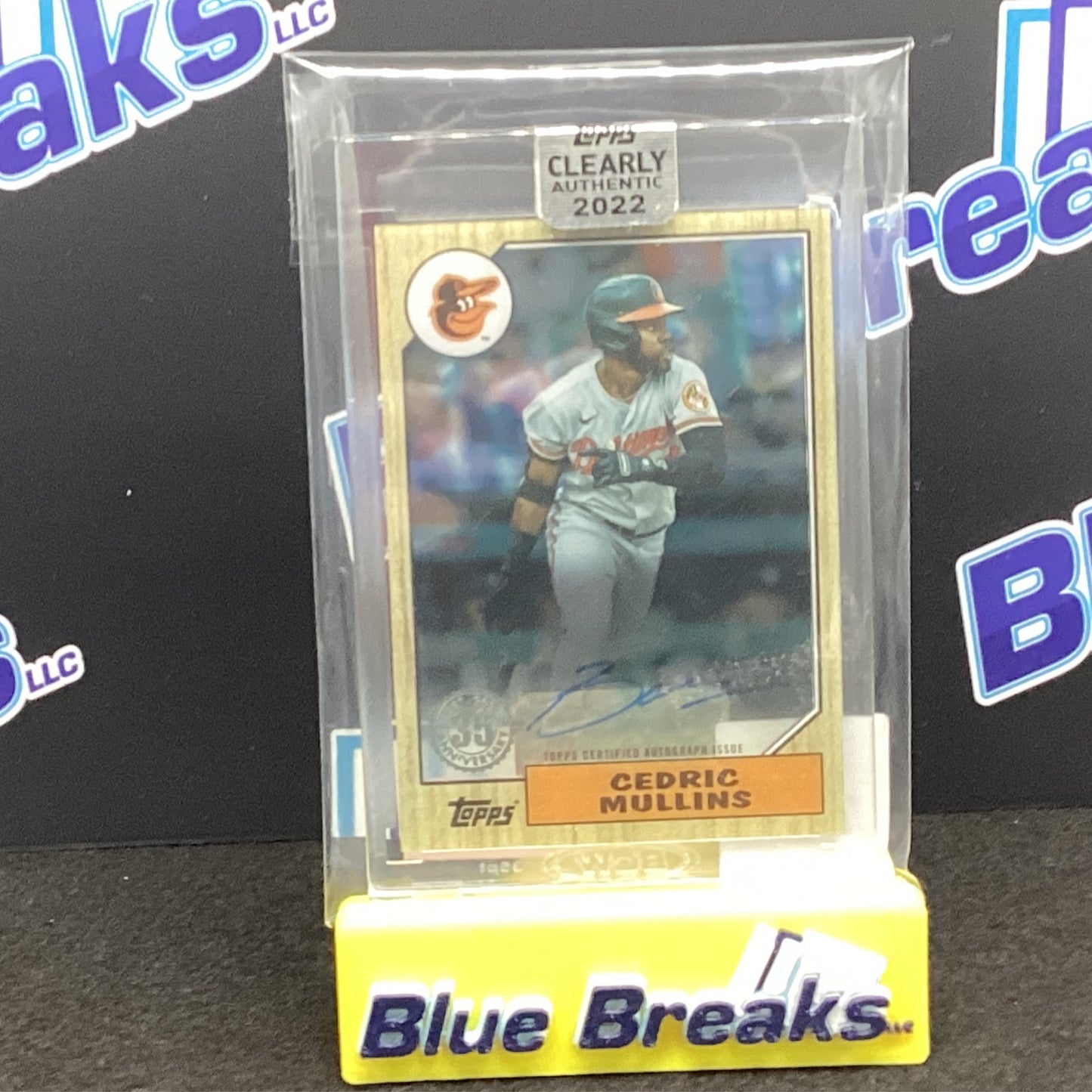 2022 Clearly Authentic Cedric Mullins auto