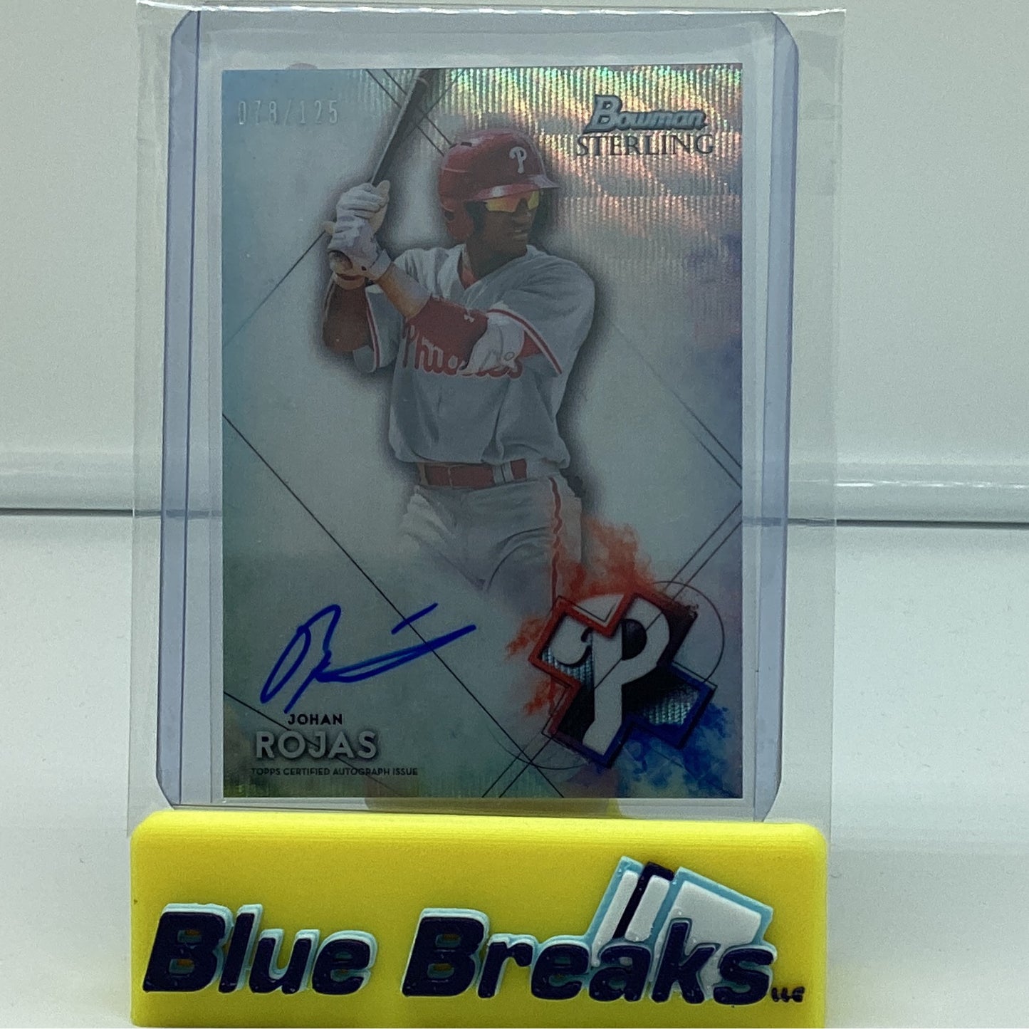 2021 Bowman Sterling - Johan Rojas 78/125