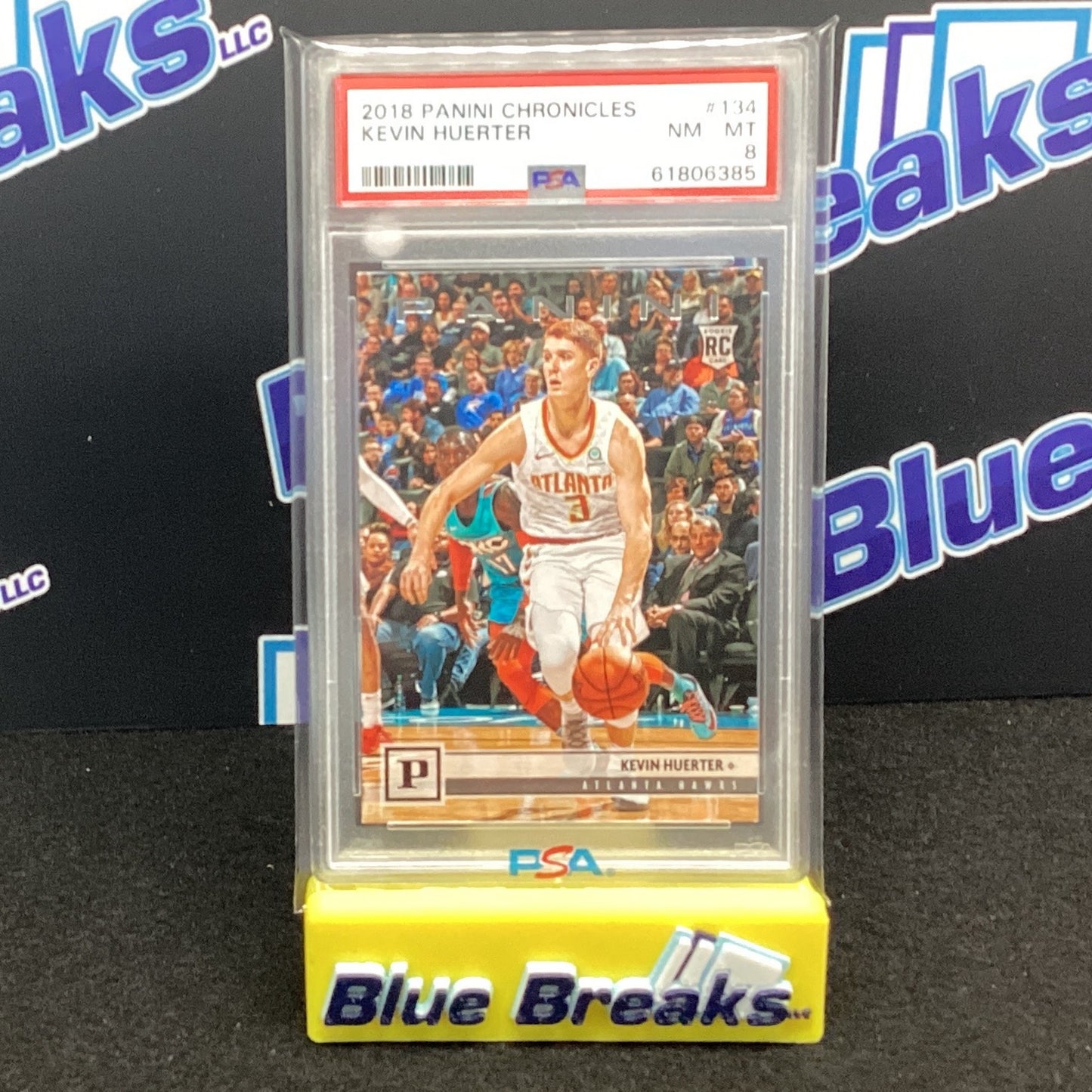 2018 Panini Chronicles Kevin Huerter PSA 8