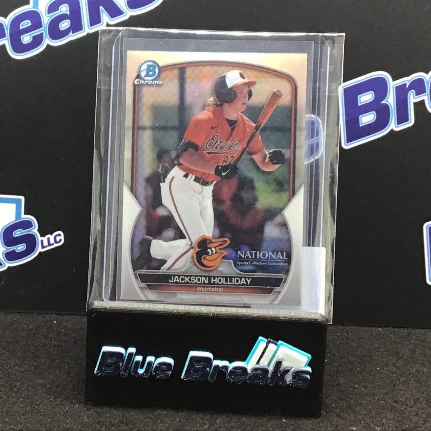 2023 Bowman Chrome Refractor Jackson Holliday #MLB-26 Orioles