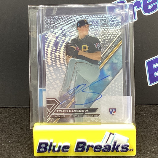 2017 Topps Certified Tyler Glasnow auto RC #HT-TG Pirates