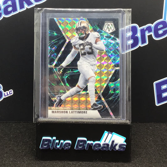 2020 Panini - Mosaic Genesis - Marshon Lattimore - New Orleans Saints - #148