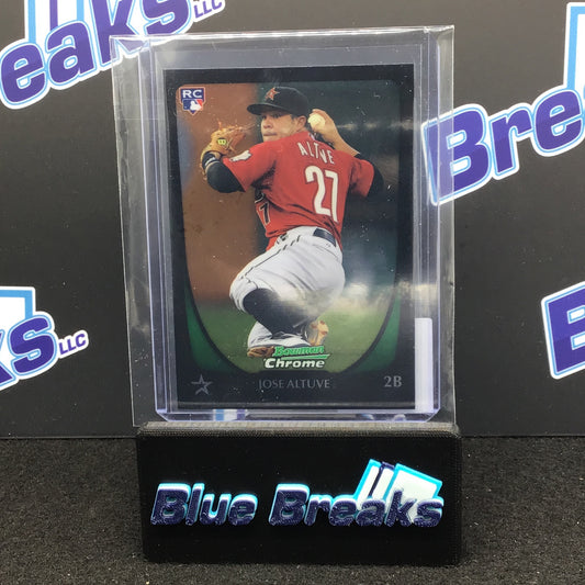 2011 Bowman Chrome Jose Altuve RC #11 Astros