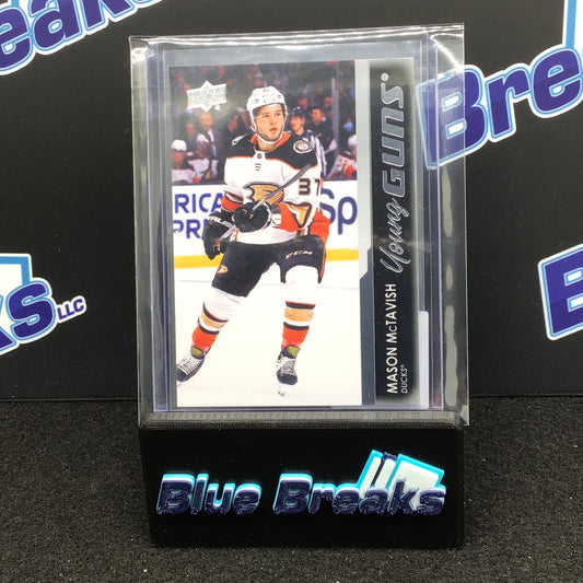2021-22 Upper Deck Series 2 Young Guns Mason McTavish #451 Ducks