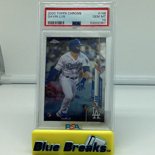 2020 Topps Chrome - Gavin Lux Gem 10
