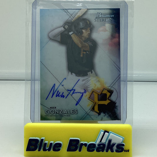 2021 Bowman Sterling - Nick Gonzales