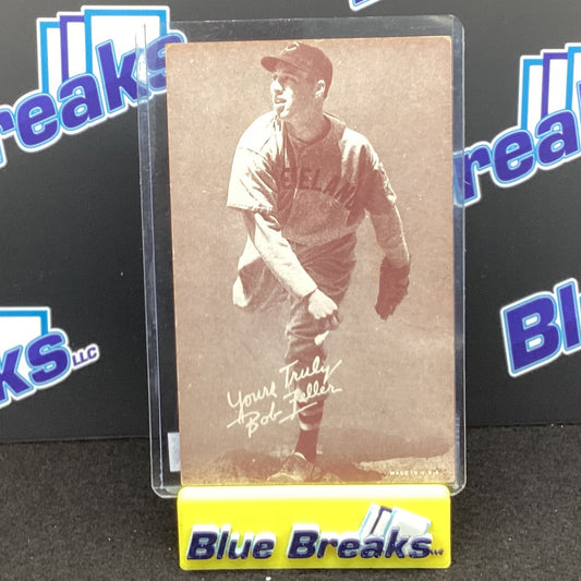 1947 - 1966 Exhibit Card Bob Feller