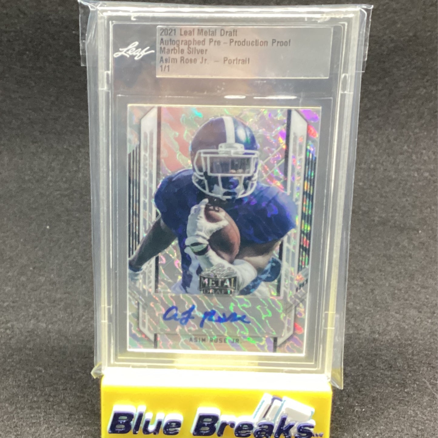 2021 Leaf Metal Draft - Asim Rose Jr 1/1