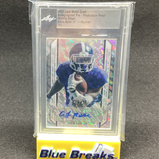2021 Leaf Metal Draft - Asim Rose Jr 1/1