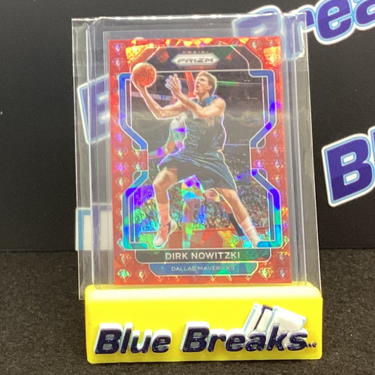 2021-22 Panini prizm - Dirk Nowitzki 33/75 #289 Mavericks