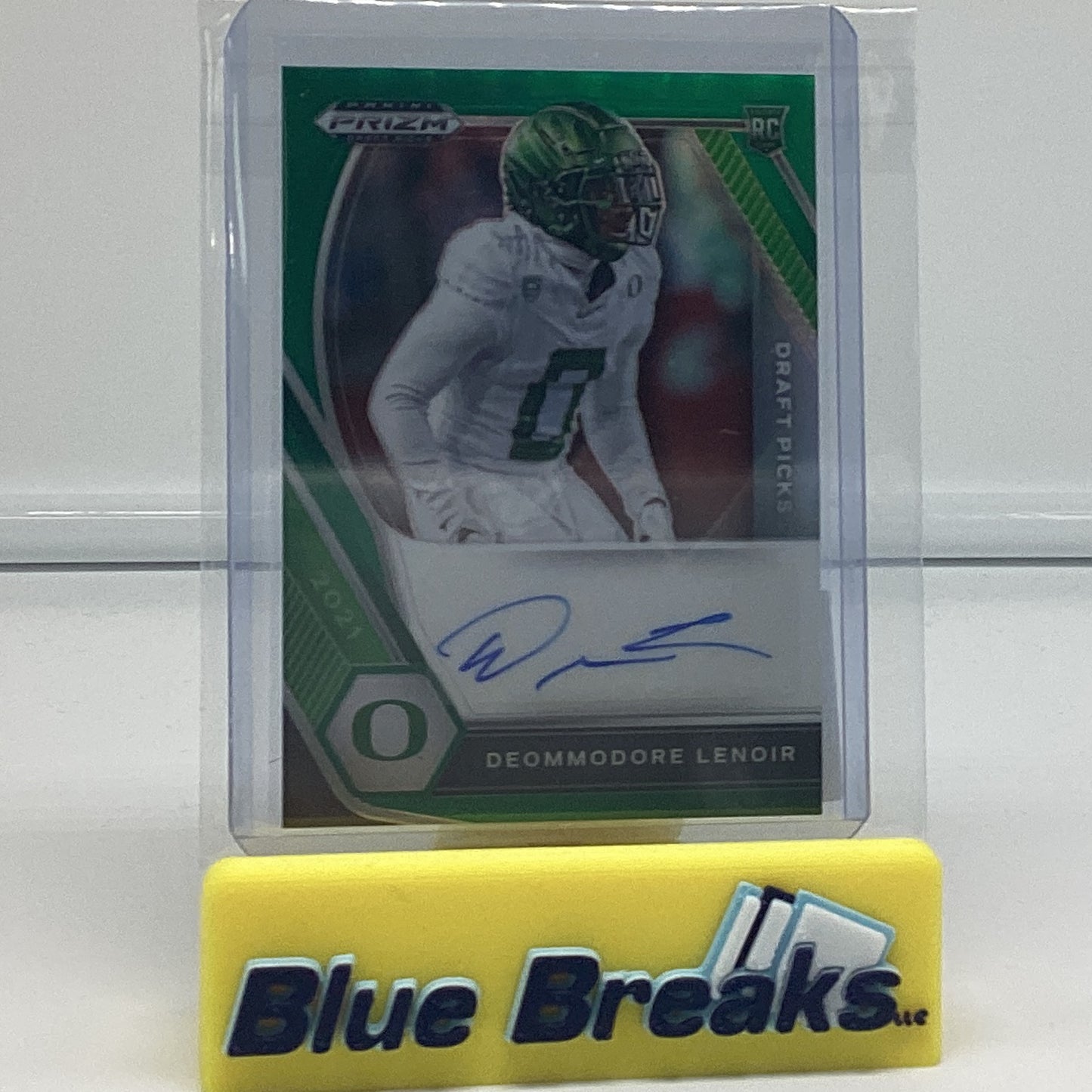 2021 Prizm Draft Picks - Deommodore Lenoir Auto