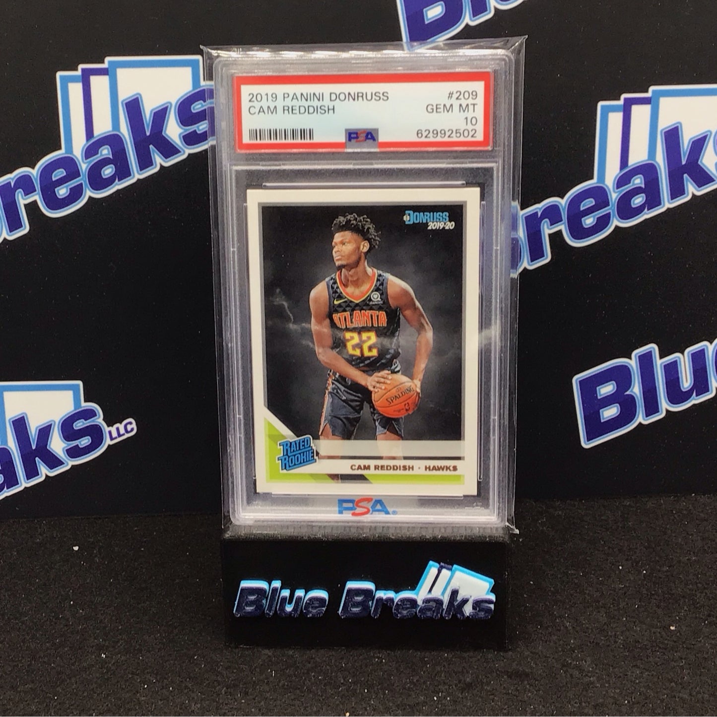 2019 Panini Donruss Cam Reddish RC #209 PSA 10 Hawks