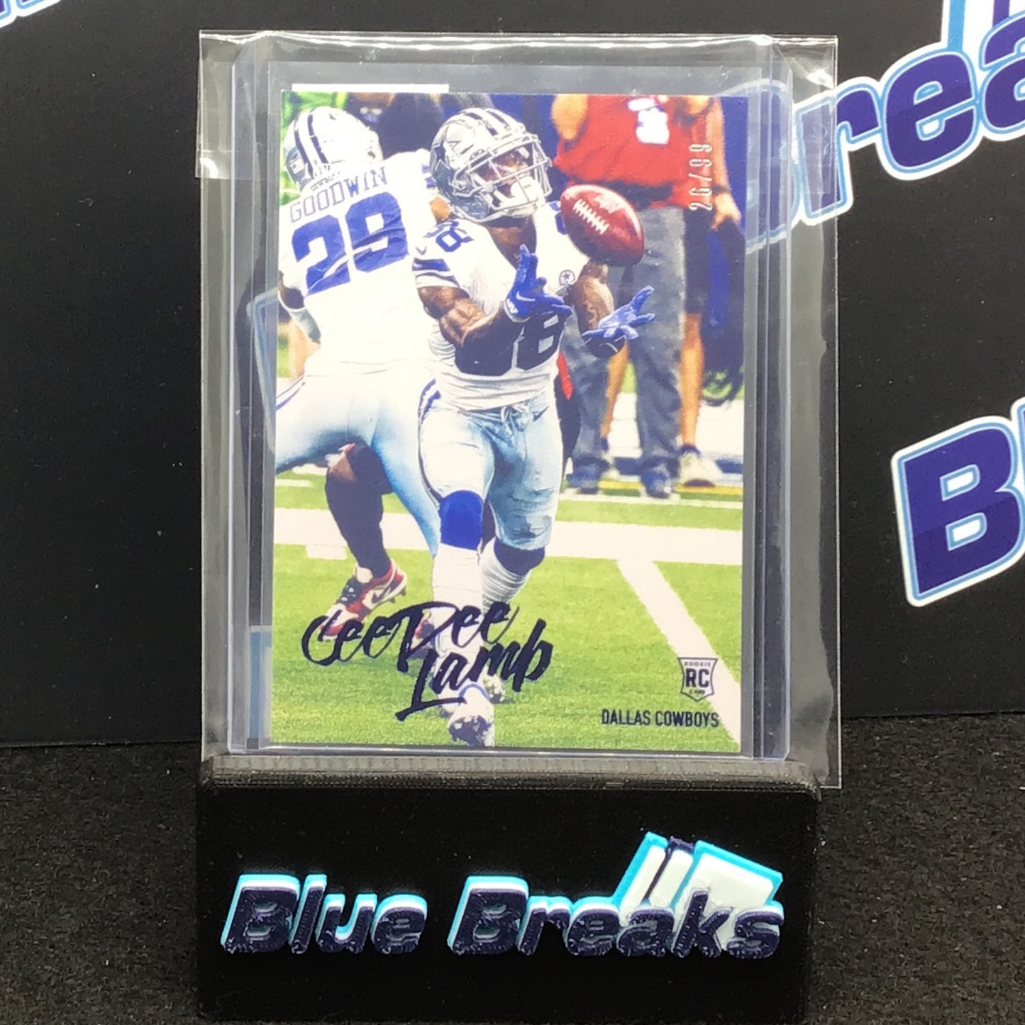 2020 Panini Chronicles Luminance CeeDee Lamb 26/99 RC #206 Cowboys