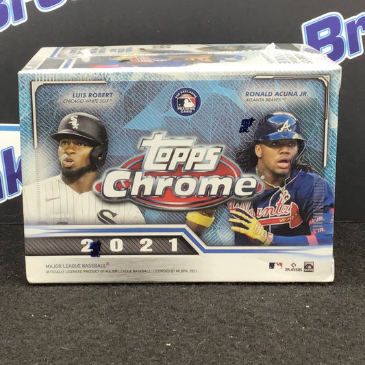2021 Topps Chrome MLB Blaster